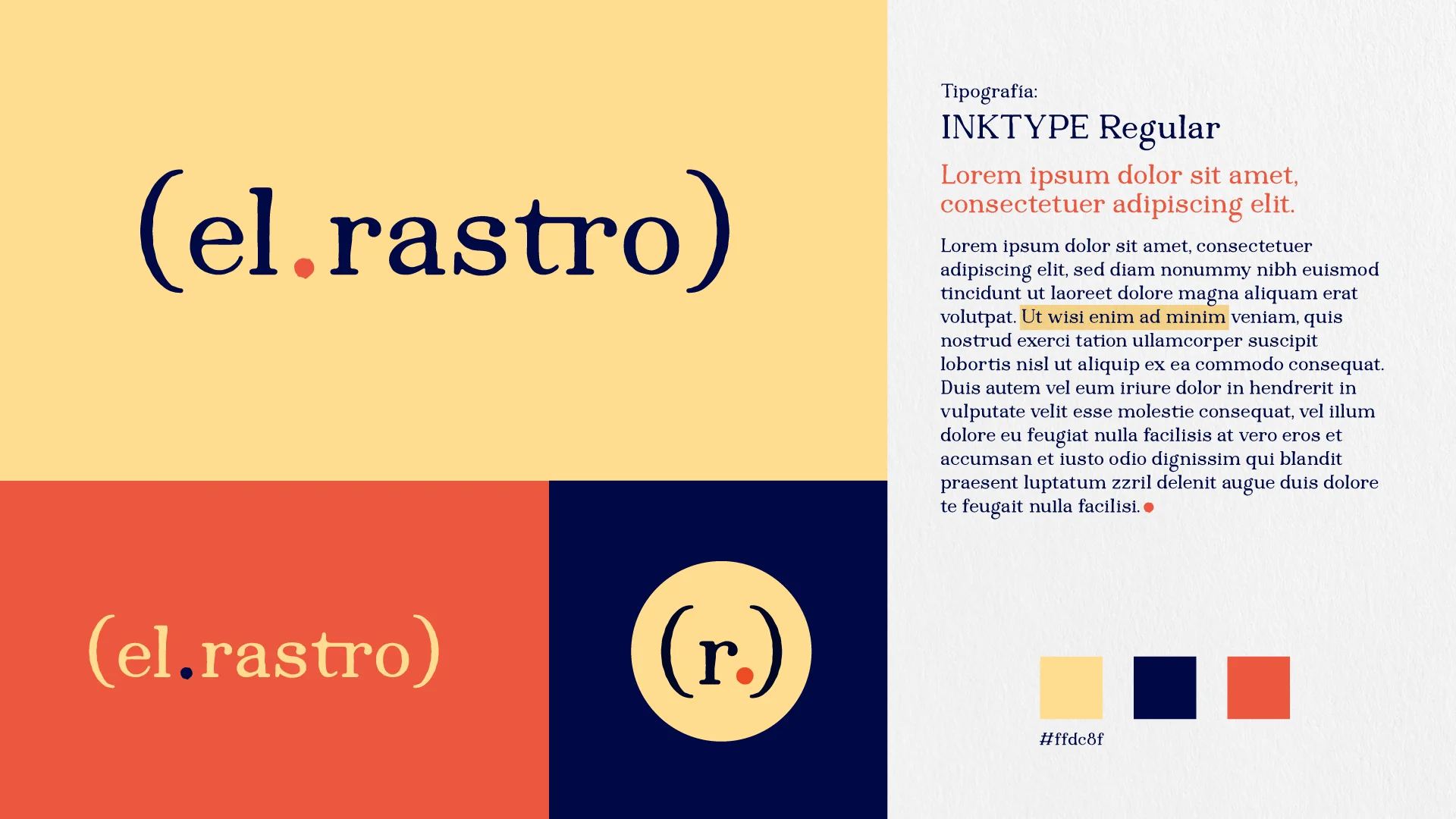 Sistema tipografico El Rastro